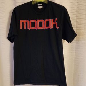 Marvel Black MODOK T-Shirt - Size M
